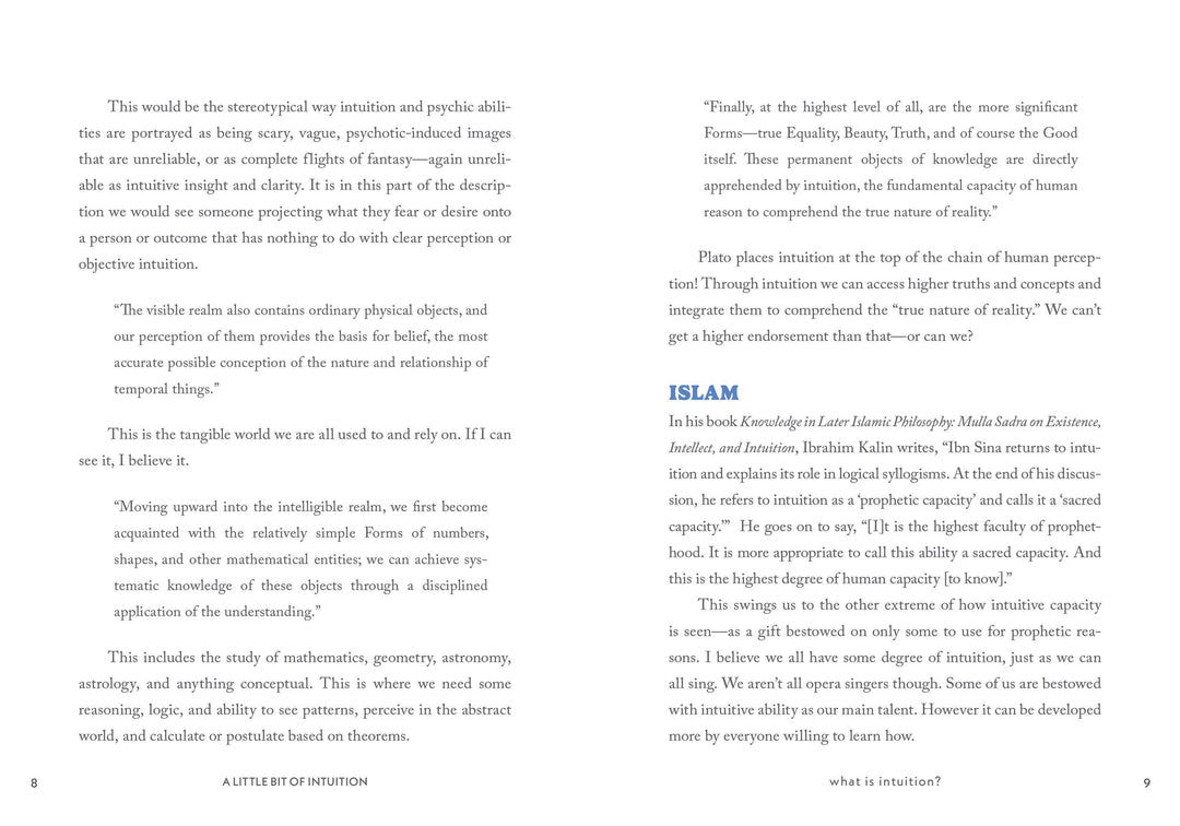 A Little Bit of Intuition: Extrasensory Perception