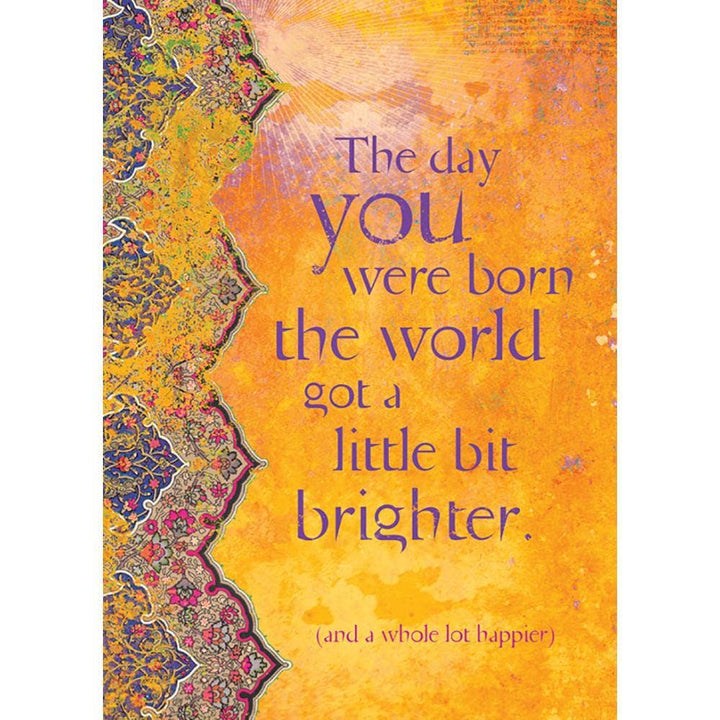 The Day You Were Born Card