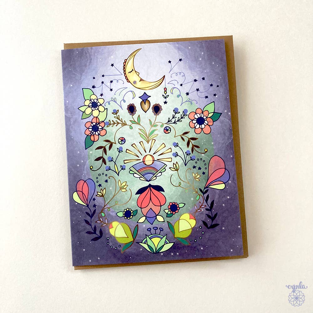 Moon Glow Card