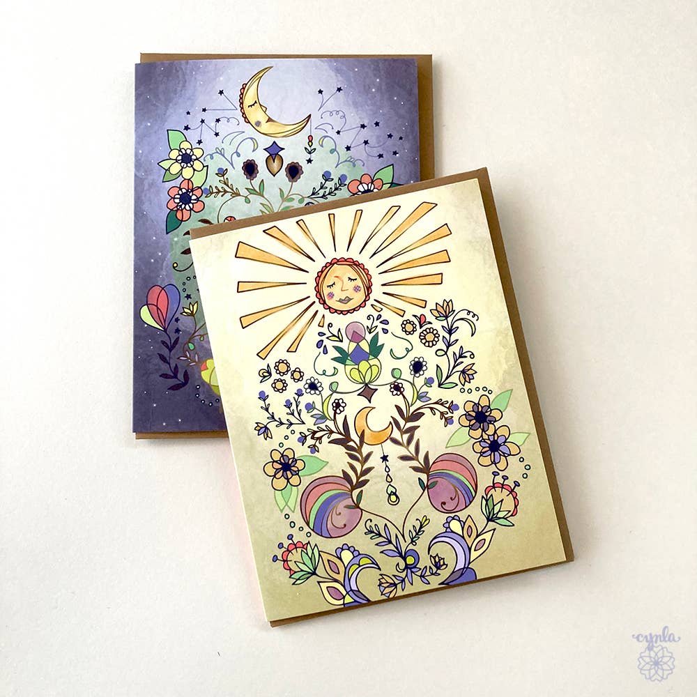Moon Glow Card