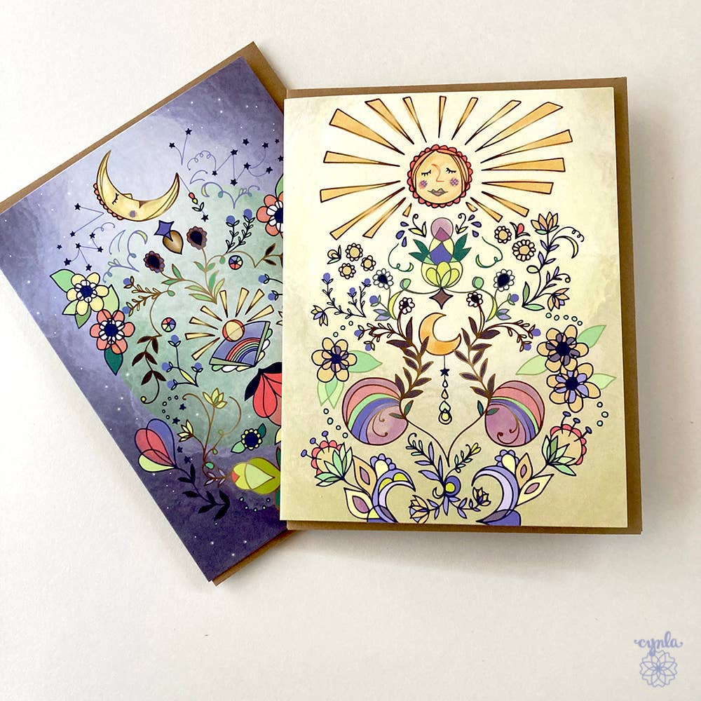 Moon Glow Card