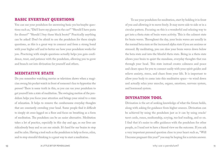 A Little Bit of Pendulums by Dani Bryant