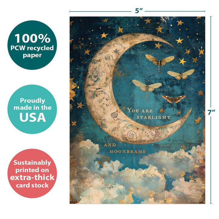 Starlight Moonbeams Card