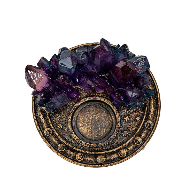 Crystal Aura Candle Holder