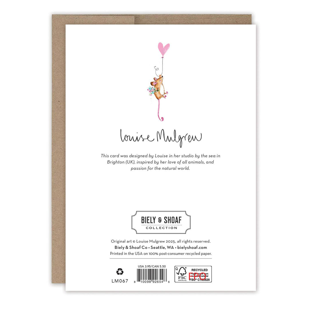 Mouse A Little Thank You Card