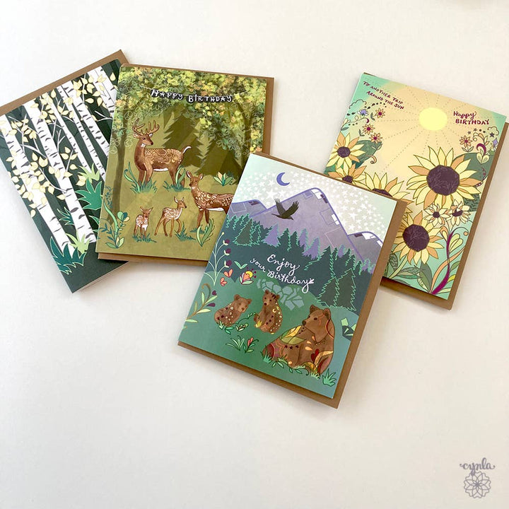 Sunflowers Card