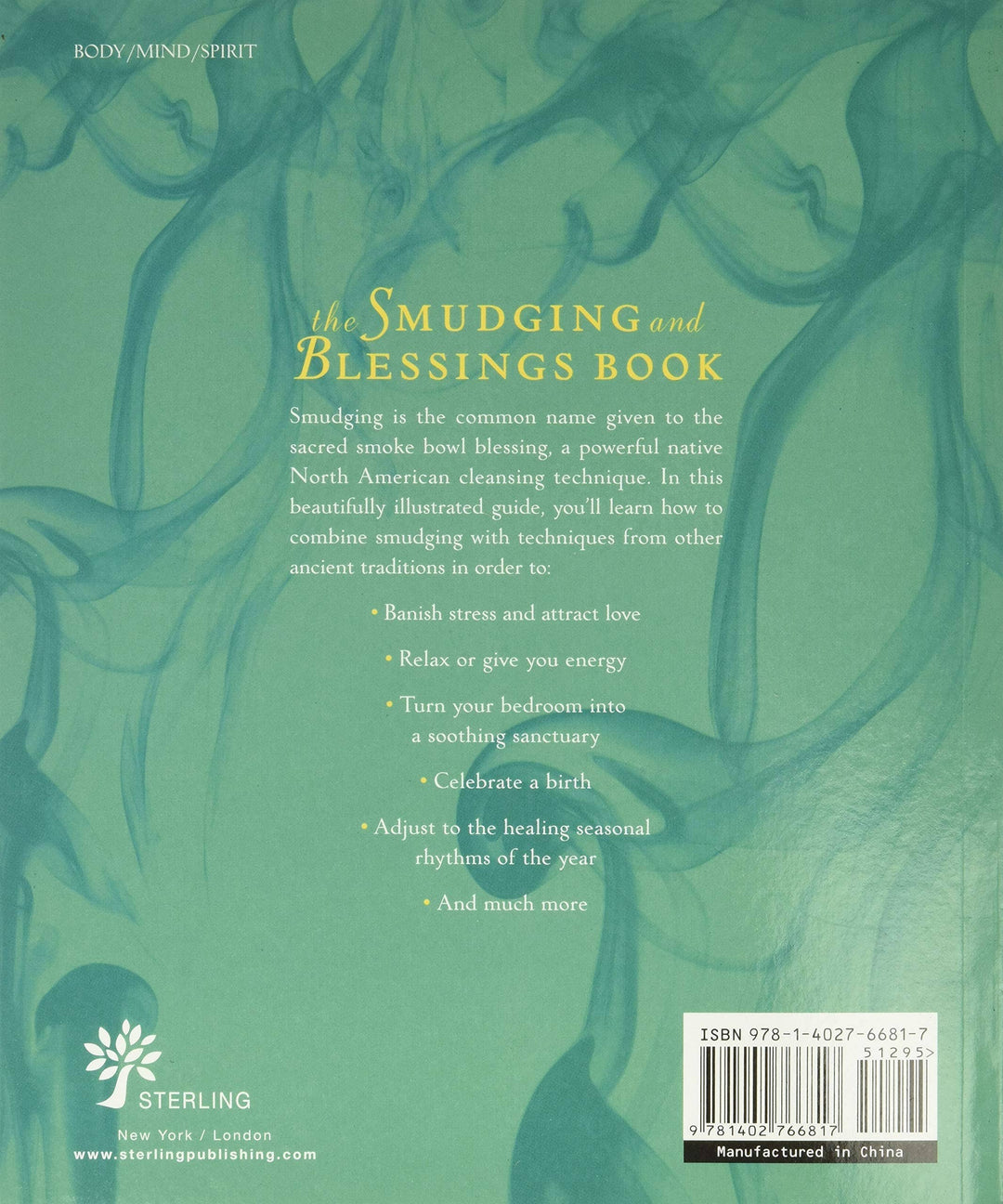 Smudging and Blessings Book by Jane Alexander