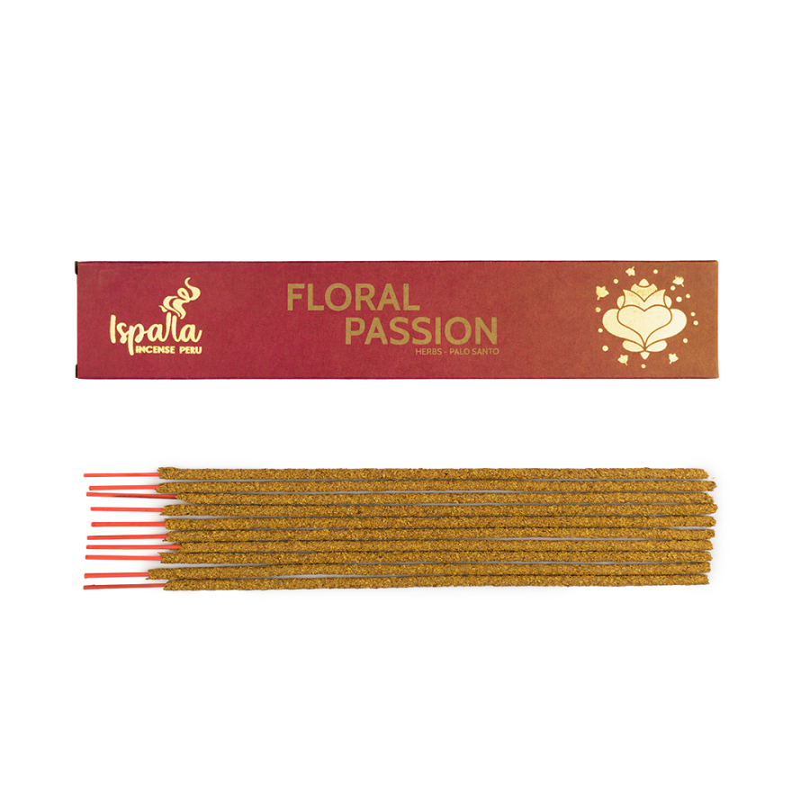 Floral Passion with Palo Santo Incense Sticks (10-pack)