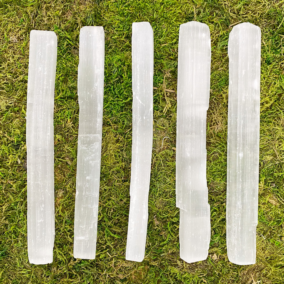 Selenite Wand 8" Rough SEL13-7