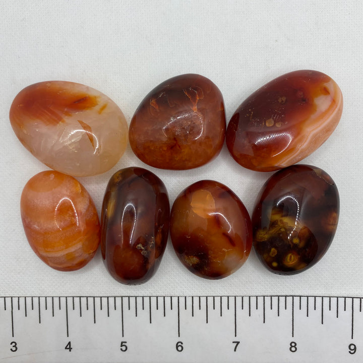 Carnelian Palm Stone PS2-1