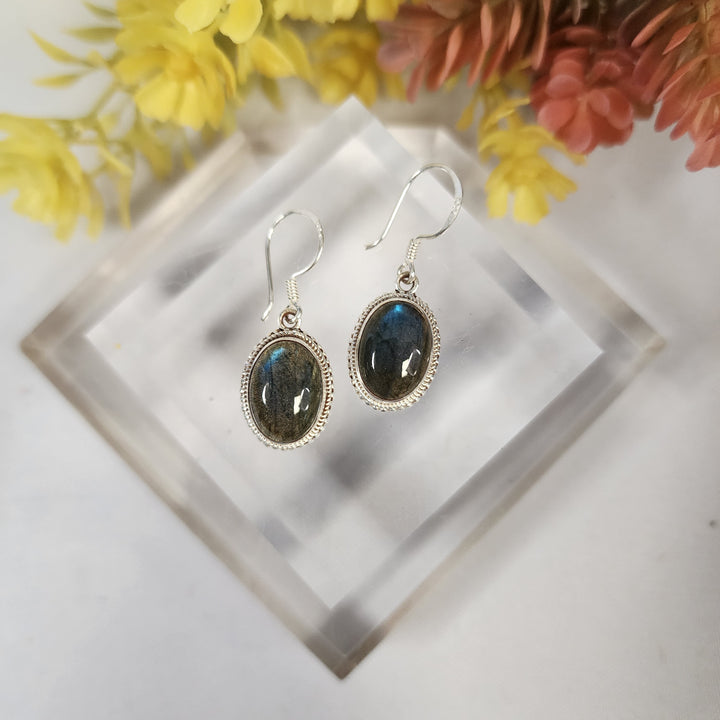 Labradorite Earrings  -JDS26182