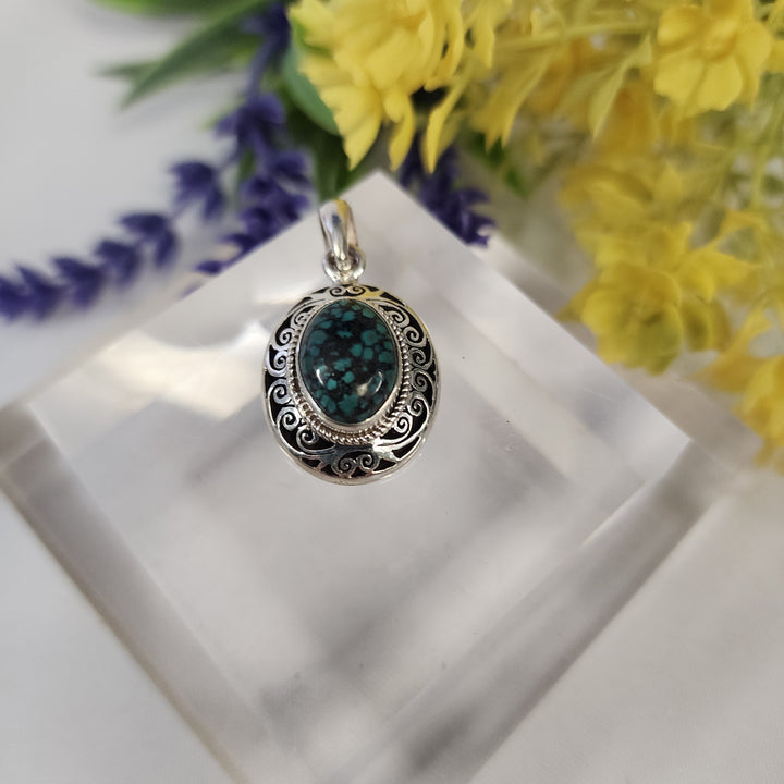 Turquoise Pendant  -JDS26124