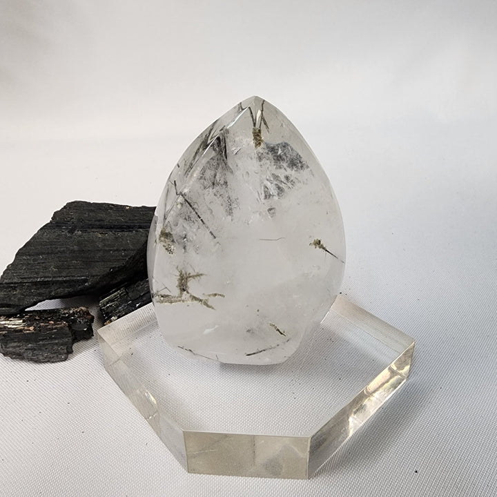 Black Tourmaline in Quartz-CR26036