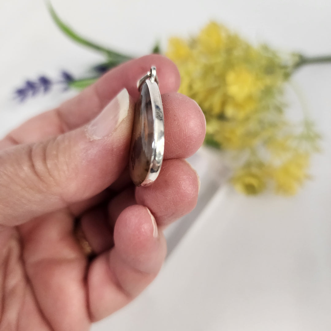 Dendrite Agate Pendant  -JDS26100