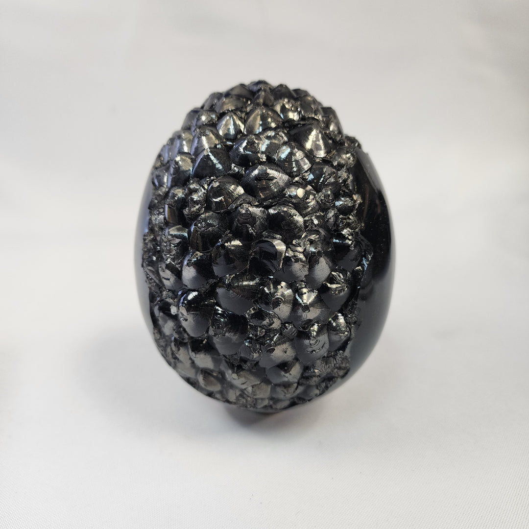 Goldsheen Obsidian Dragon Egg-DE-1