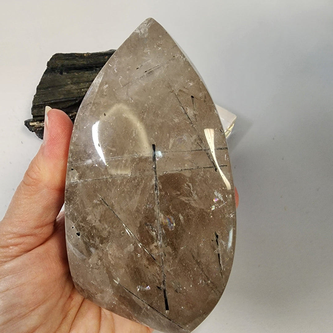 Black Tourmaline in Quartz-CR26042