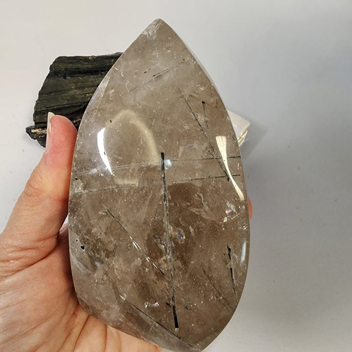 Black Tourmaline in Quartz-CR26042