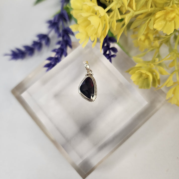 Black Opal Pendant  -JDS26133