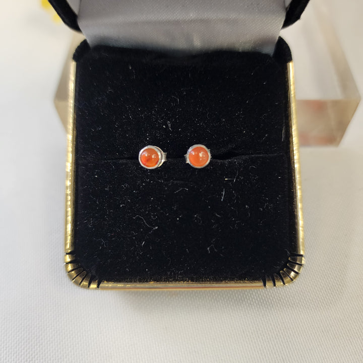 Carnelian Earrings SS  -JDS26010