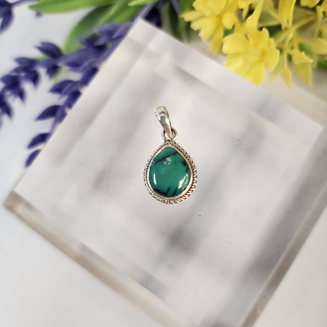 Turquoise Pendant  -JDS26093