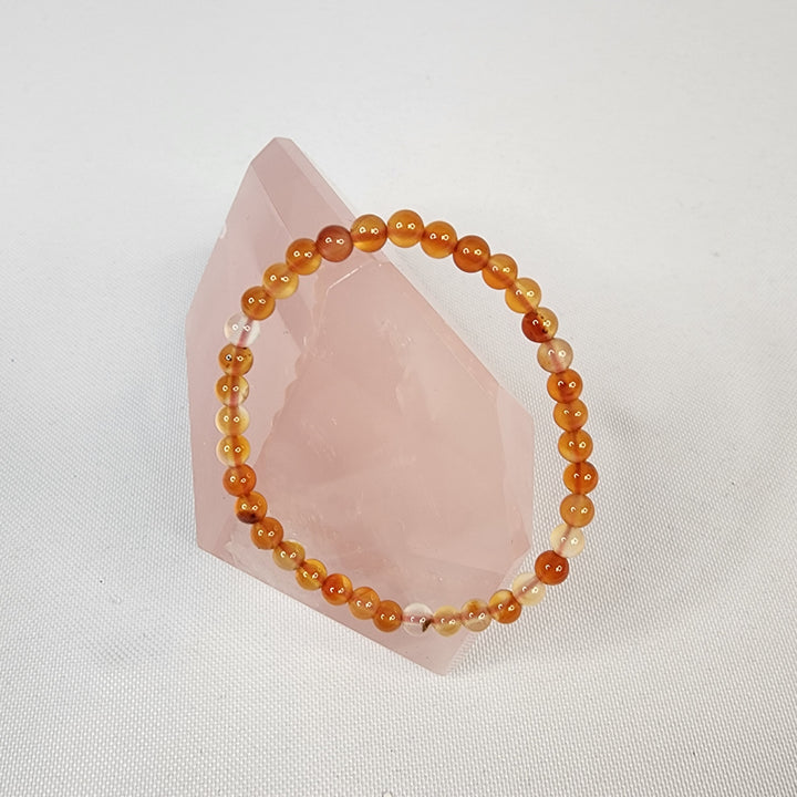 Carnelian (4mm) Bracelet Kid's Size