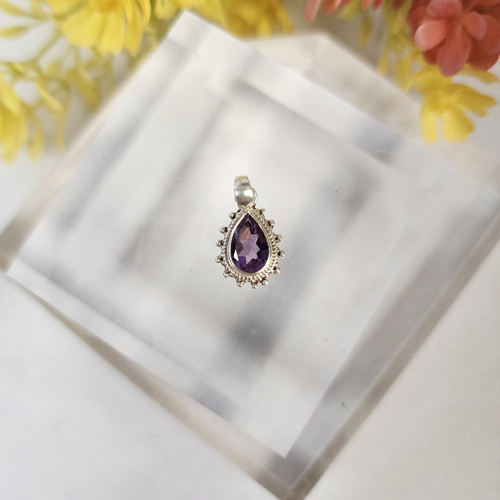 Amethyst Pendant  -JDS26041