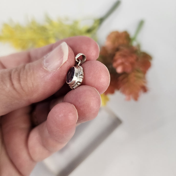 Amethyst Pendant  -JDS26033