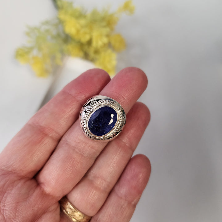 Tanzanite Ring 7.75 -JDS26384
