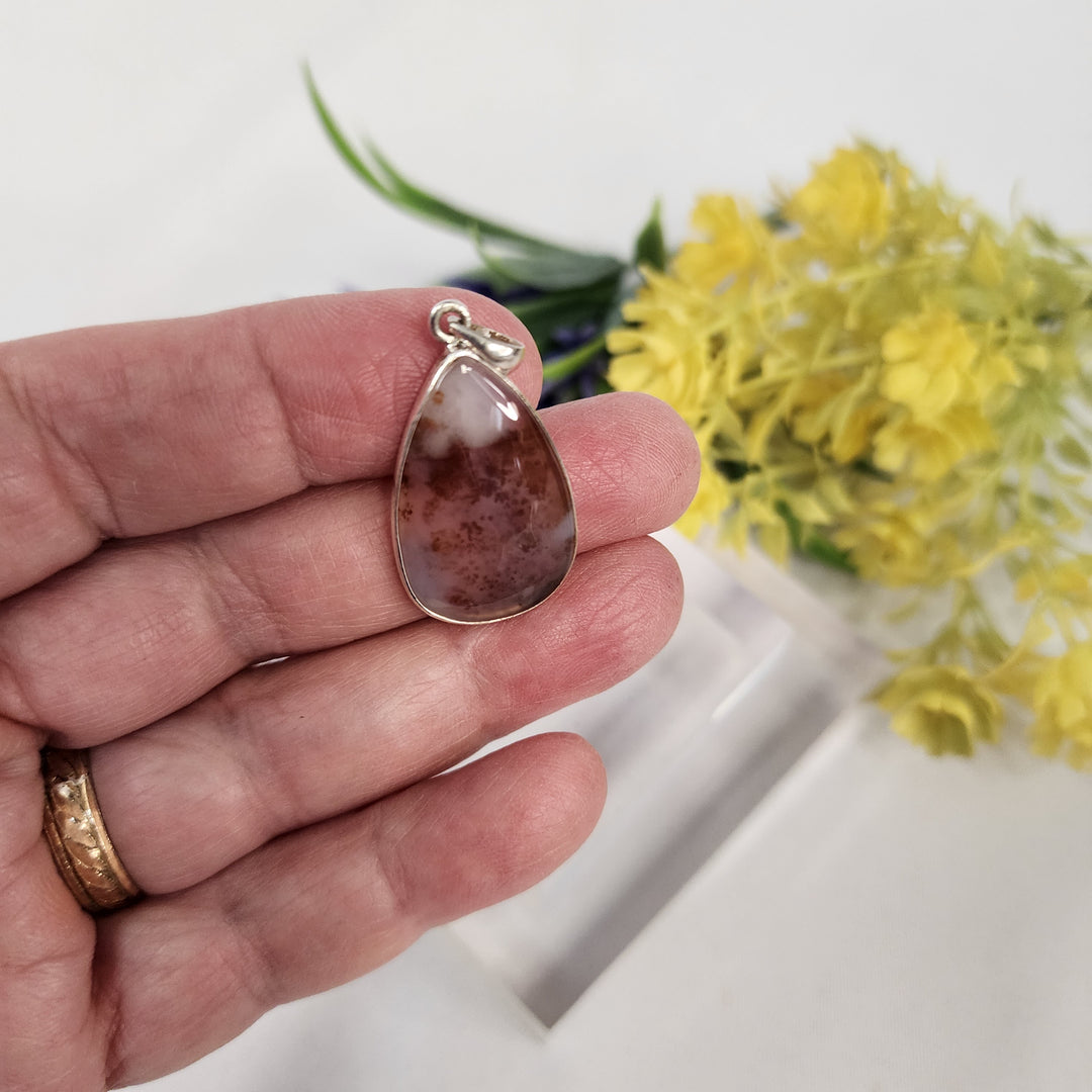 Dendrite Agate Pendant  -JDS26101