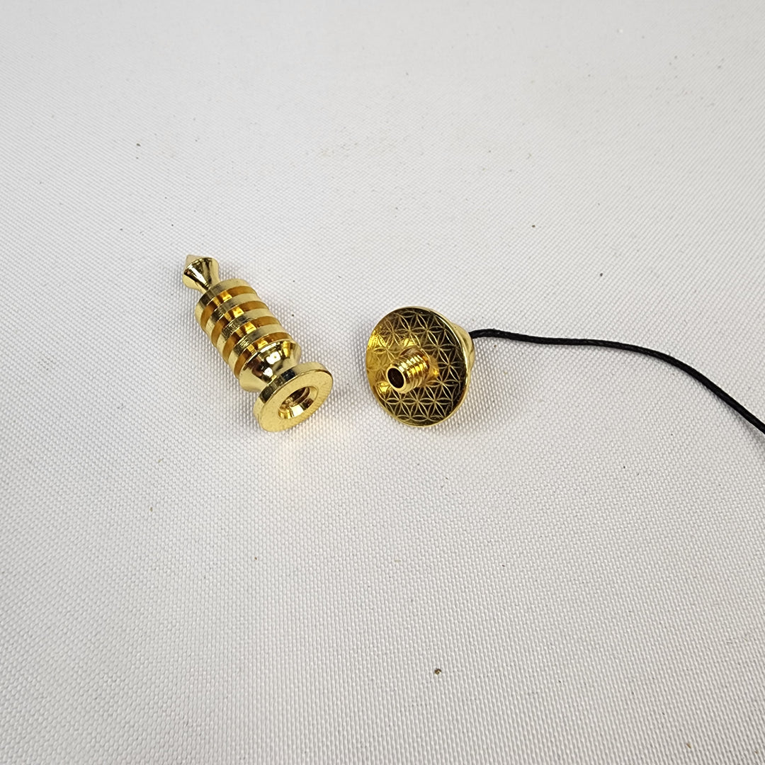 Chambered Pendulum Brass P92