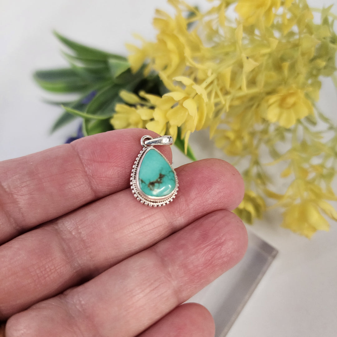 Turquoise Pendant  -JDS26090
