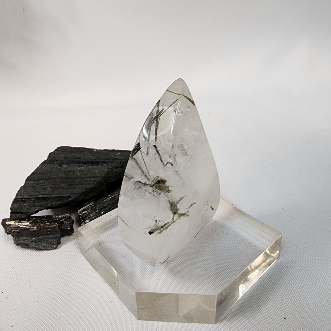 Black Tourmaline in Quartz-CR26036
