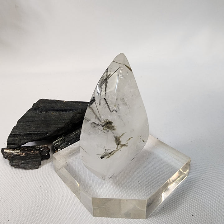 Black Tourmaline in Quartz-CR26036