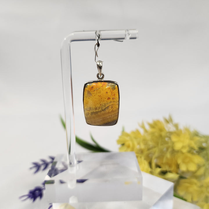 Bumblebee Jasper Pendant  -JDS26099