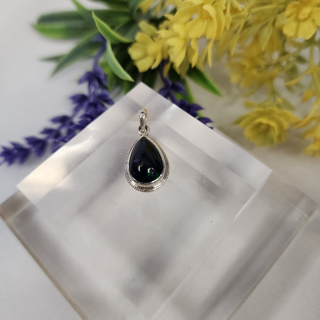 Green Opal Pendant  -JDS26134