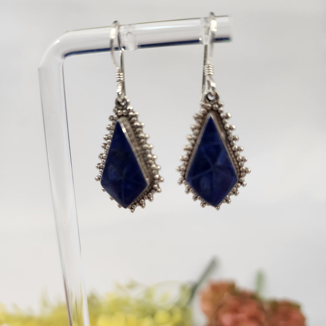 Lapis Lazuli Earrings  -JDS26179