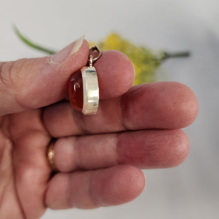 Carnelian Pendant  -JDS26114