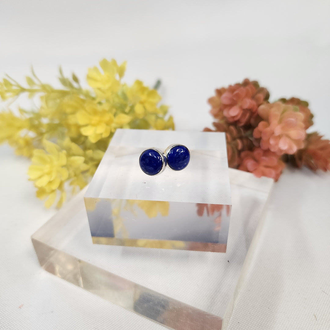 Lapis Lazuli Earrings  -JDS26070