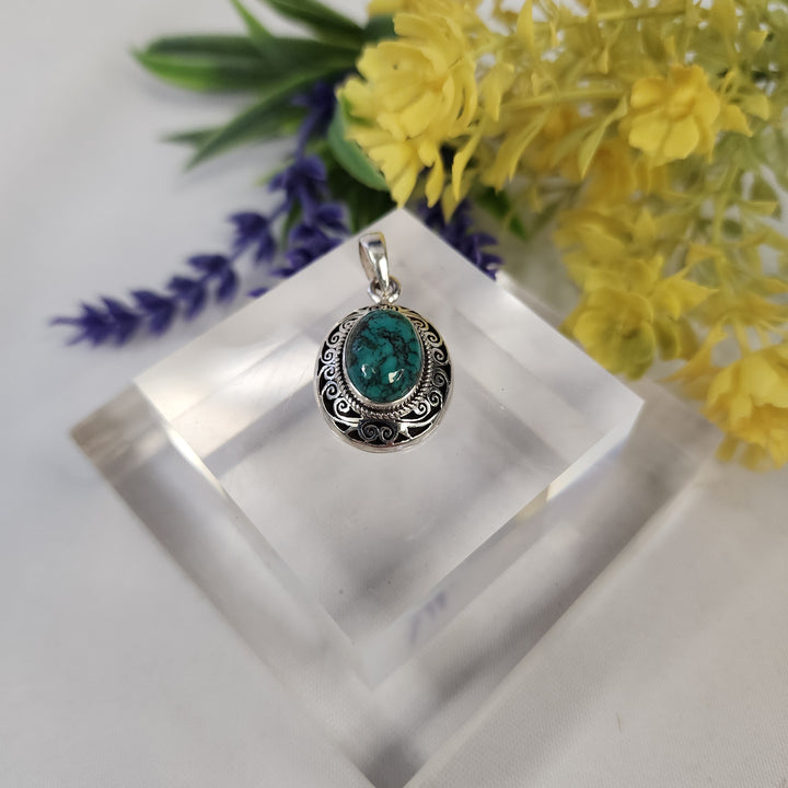 Turquoise Pendant  -JDS26125