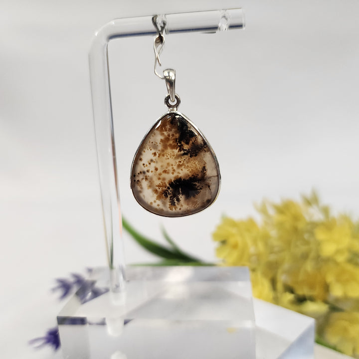 Dendrite Agate Pendant  -JDS26100