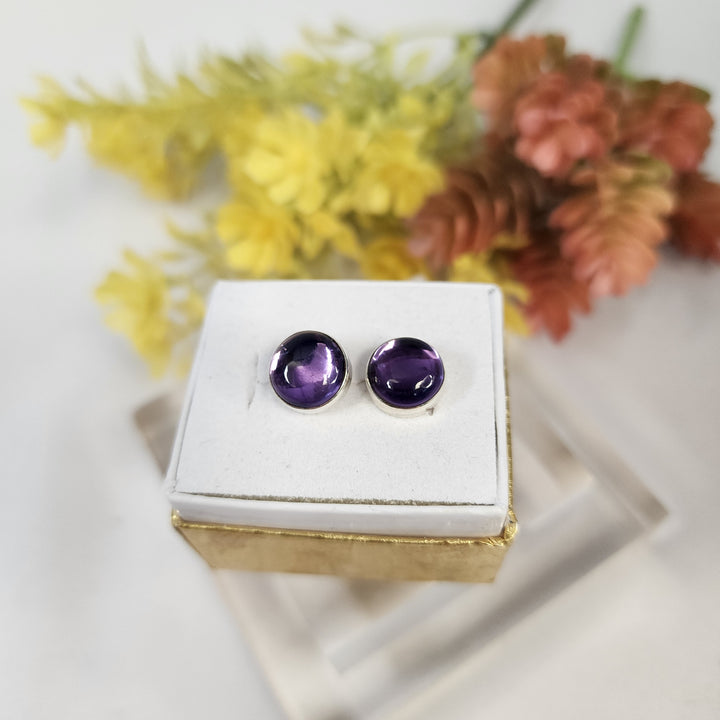 Amethyst Earrings  -JDS26074