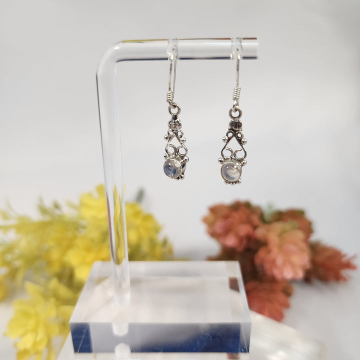 Moonstone Earrings  -JDS26051