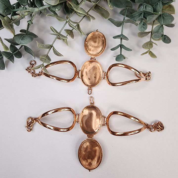 Copper  Bracelet w/Ruby-MJ177
