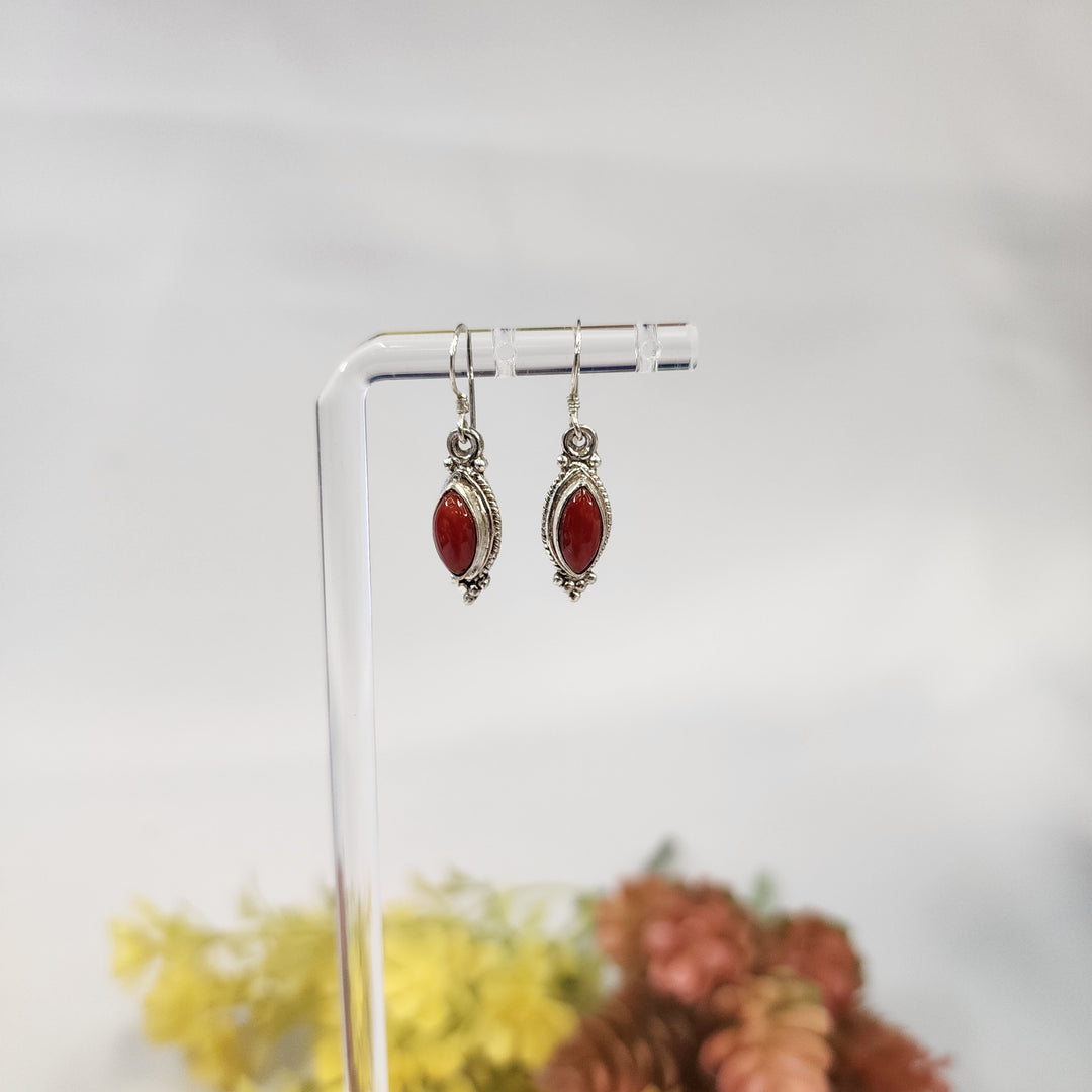 Coral  Earrings  -JDS26073