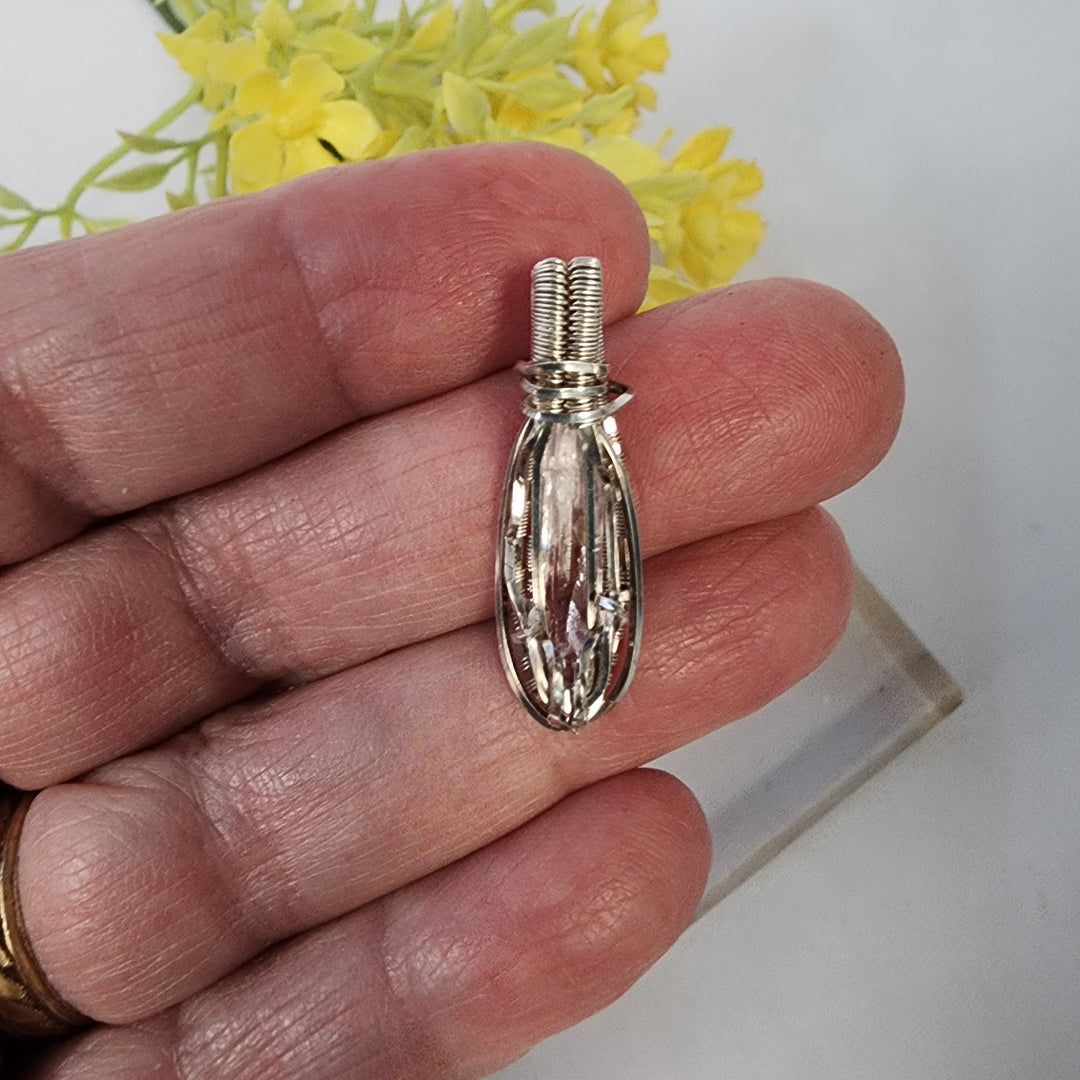 Fibonacci Kunzite Pendant CR26047