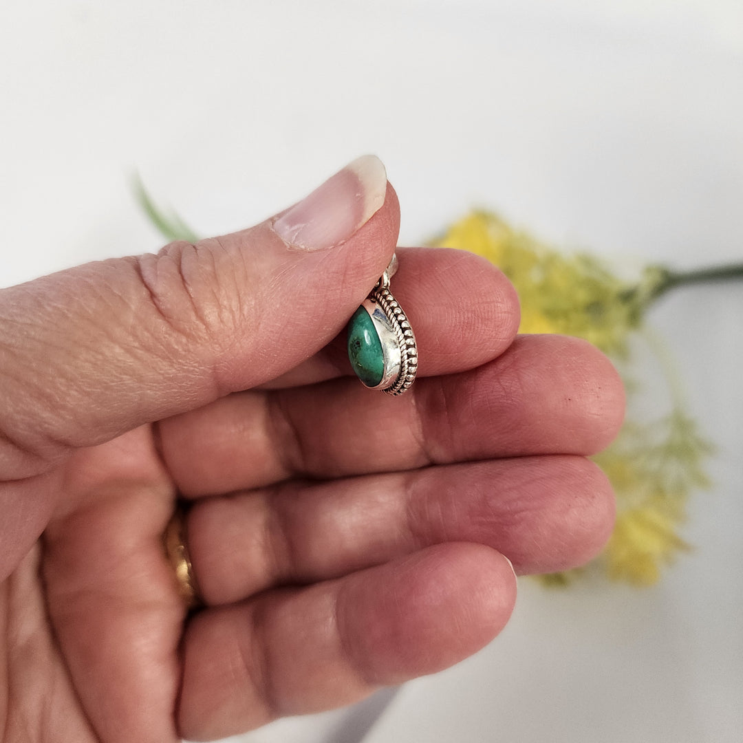 Turquoise Pendant  -JDS26091