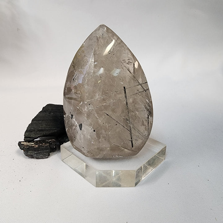 Black Tourmaline in Quartz-CR26042