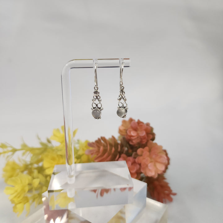 Moonstone Earrings  -JDS26056