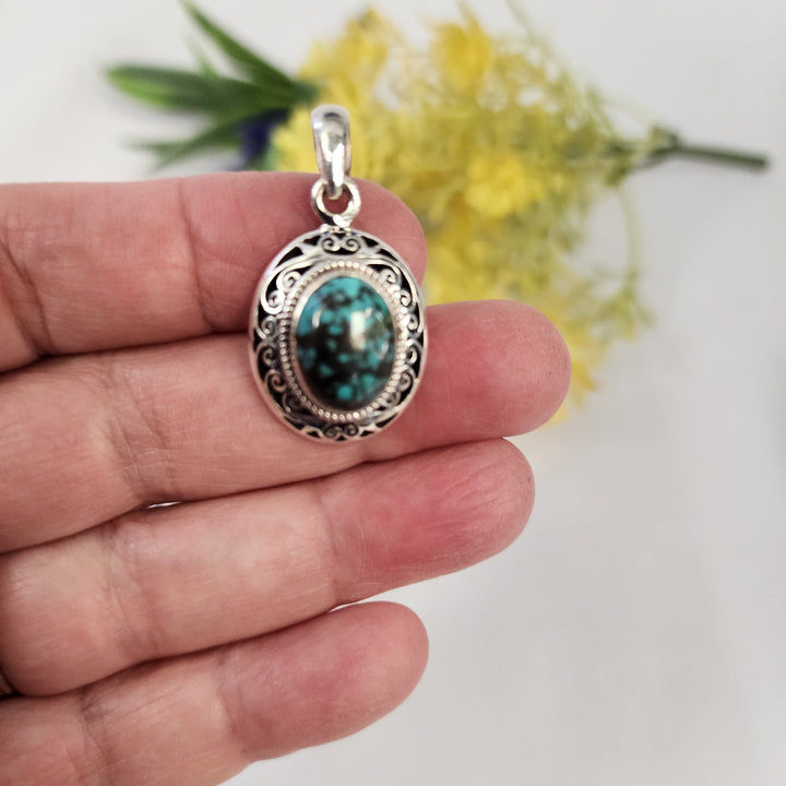 Turquoise Pendant  -JDS26126