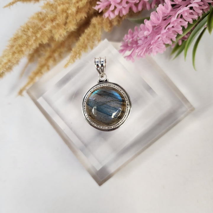 Labradorite Pendant  -JDS26153